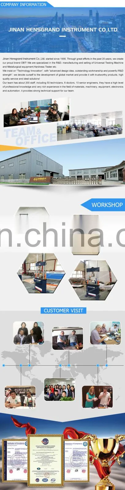 100KN Shock absorber bending tensile and compressive test machine