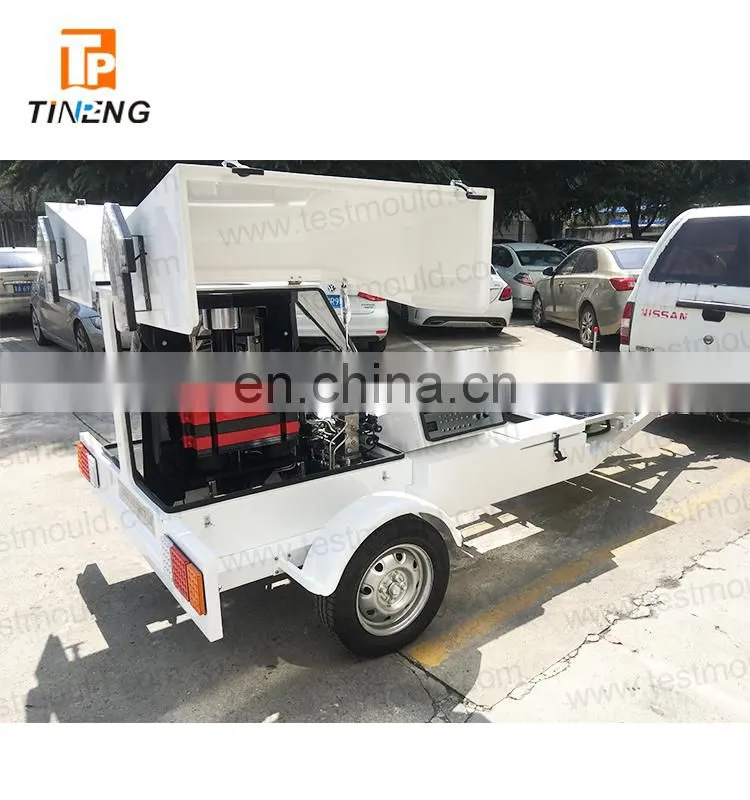 Trailer mounted Pavement Falling Weight Deflectometer FWD