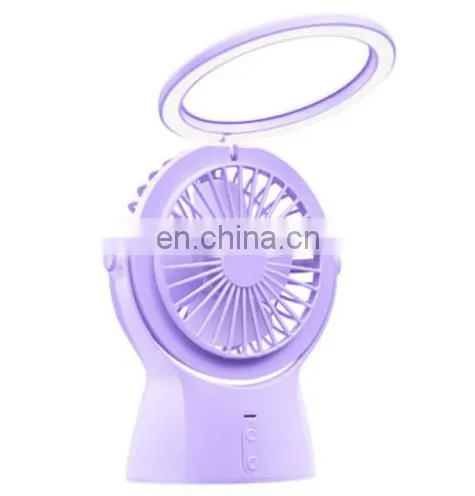 New arrivals high quality 3.5W mini usb table fan with night light