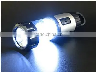5+12led crank dynamo rechargeable emergency light