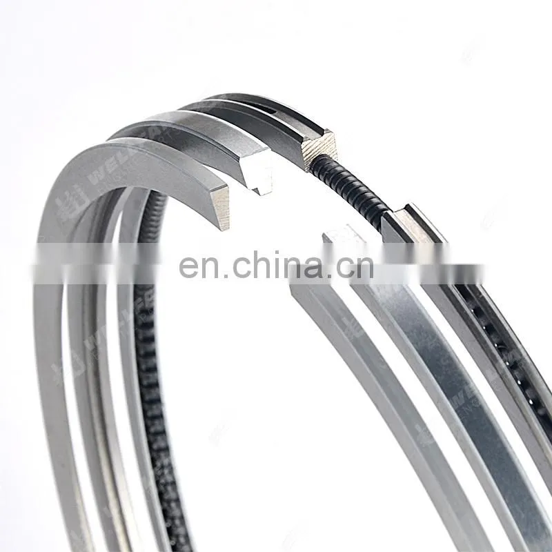 Diesel engine piston ring 23503747 For Detroit S60 Engine Dia 130mm*2.5+4+4