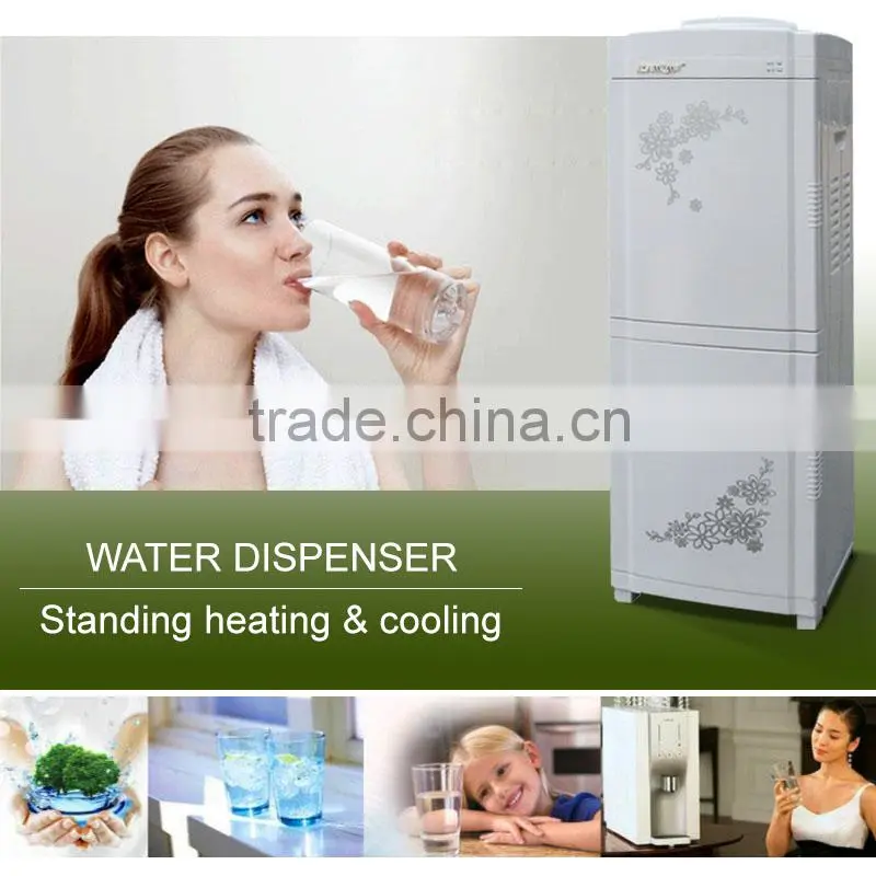 Double Electronic cooling /floor standing water dispenser