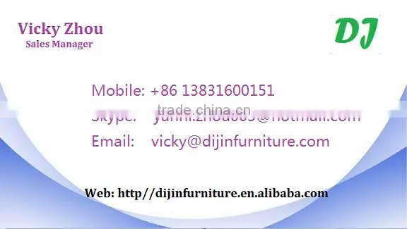 Modern Design Outdoor Garden Black Plastic Dining Table