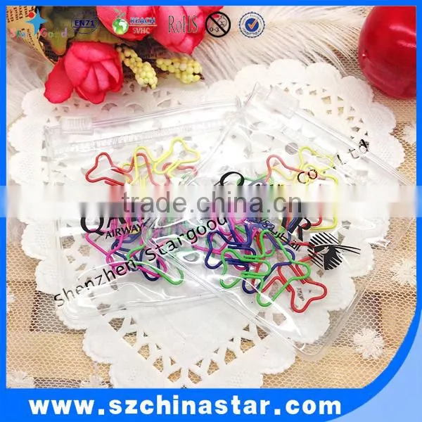 Beautiful design cute airplane paper clips