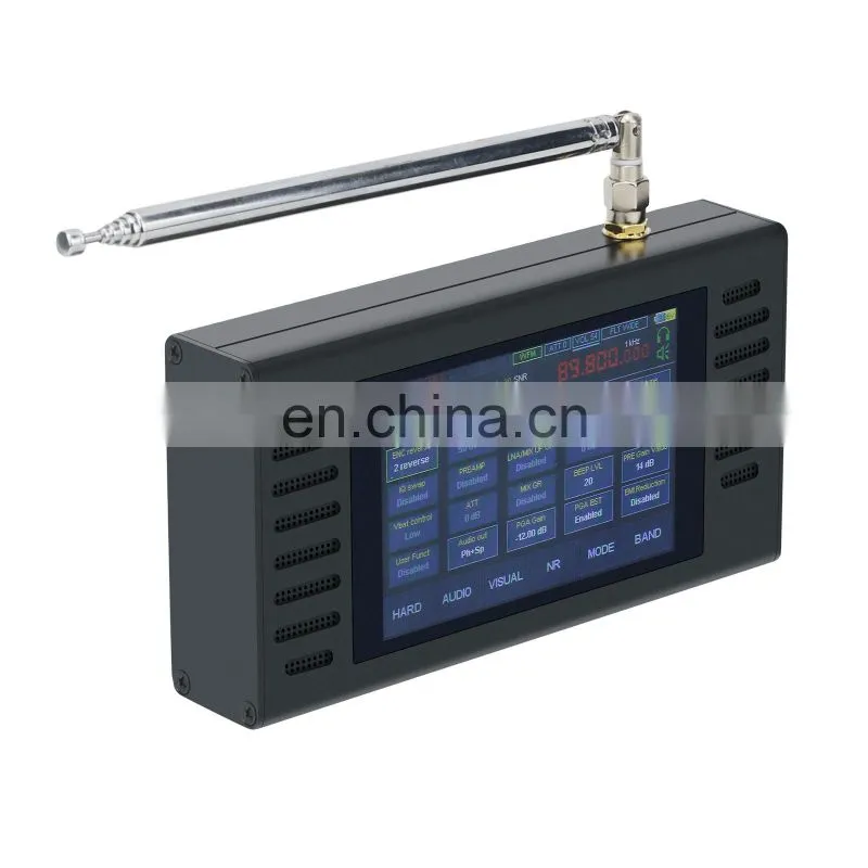 HamGeek V4 MALAHIT SDR 50KHz-2GHZ AM/SSB/NFM/WFM DSP SDR Radio Receiver w/ Speaker Expansion Module