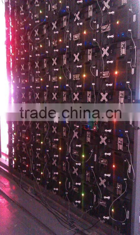 Norway project P4 die casting indoor full color led signs