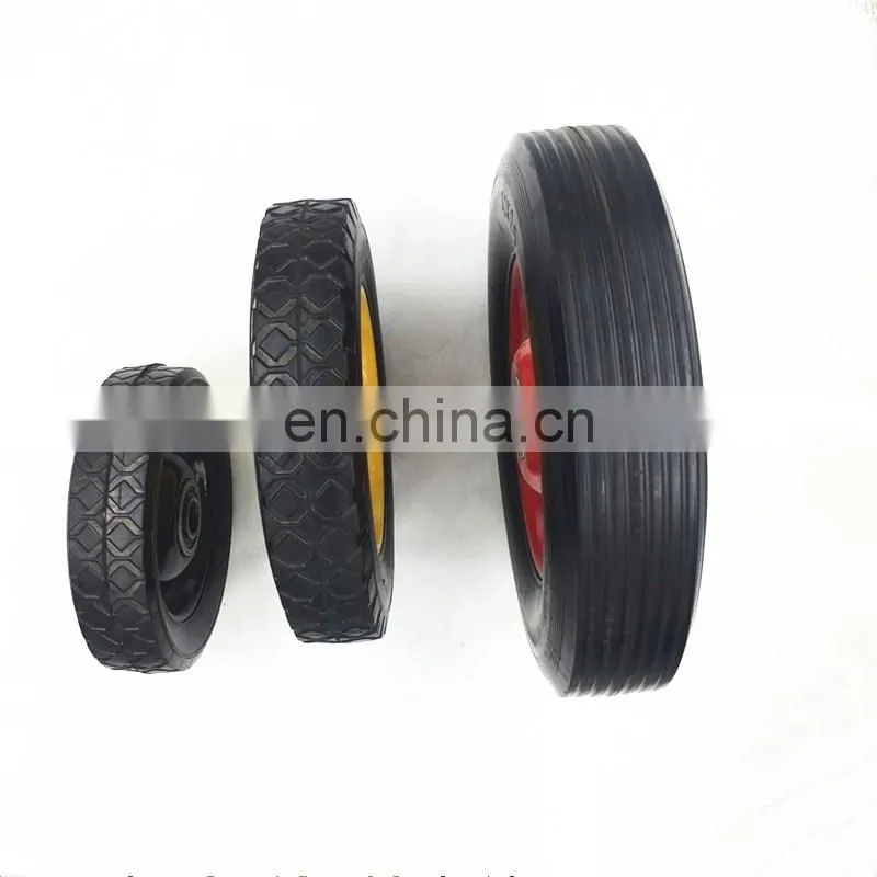 Customized Processing and Assembly High Quality Solid Rubber Wheel