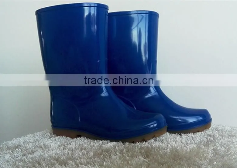 high quality boots with rainly day safety rain boots