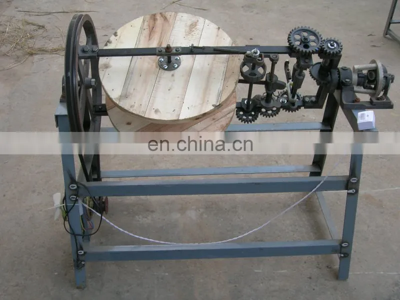 Factory supply small straw braiding machine, straw rope making machine
