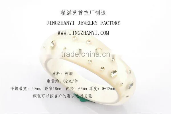 Glossy effect Resin quality Bangle