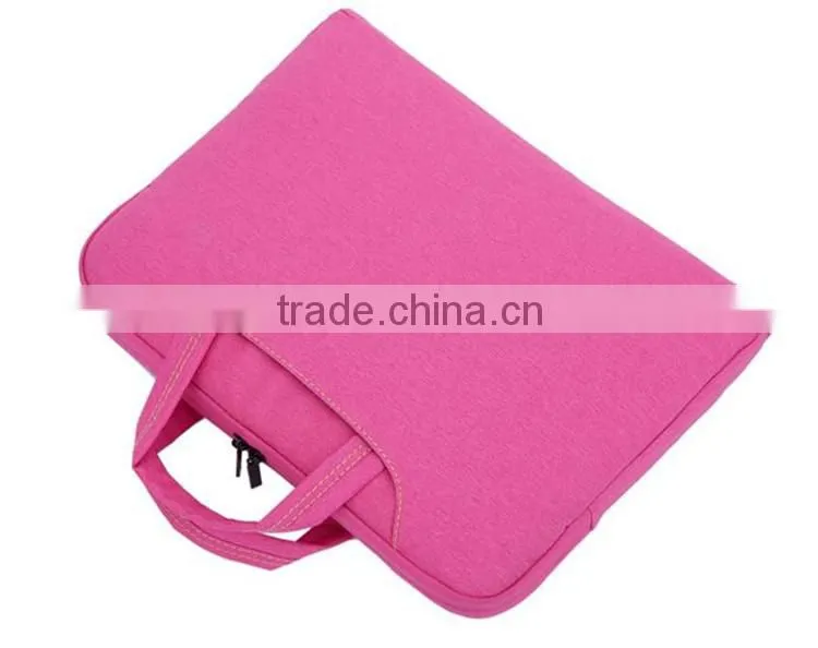 ultrathin fashion men and women laptop bag with accessories bag
