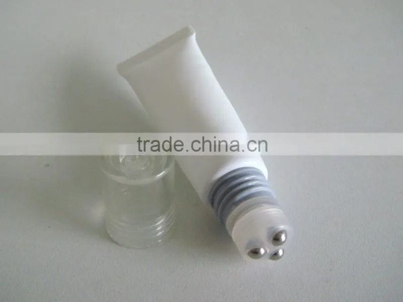 D19mm small cosmetic packaging tube with three roller balls