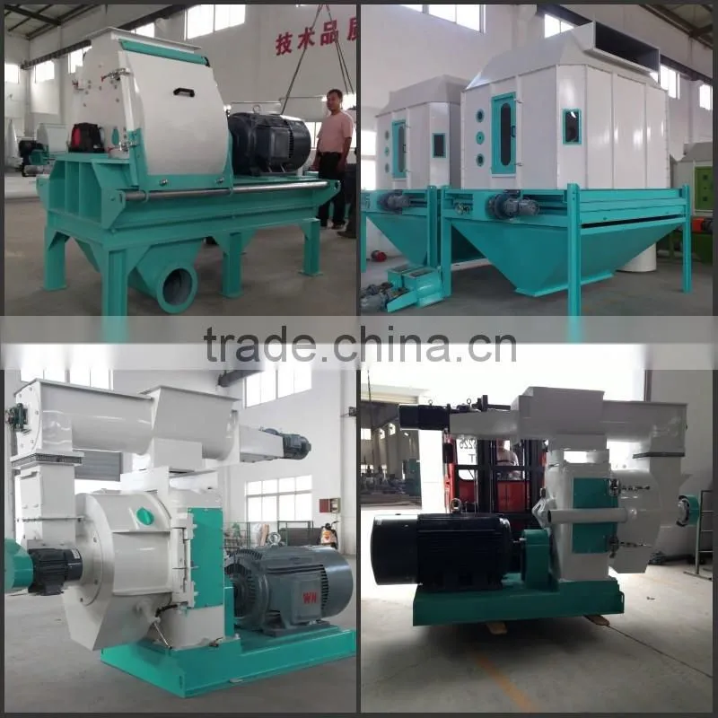 Good performance and lowest price wood pellet mill machine with various types