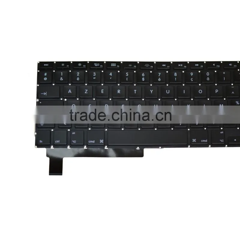 Custom New French Laptop keyboard Replacement For Macbook Pro 15" A1286 2008-2012