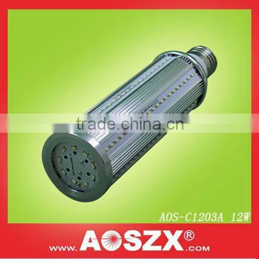 aluminum heat sink! 1200LM ww 12W E27 smd LED Corn lamp bulb 12w smd led corn bulb led cob