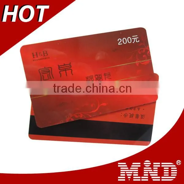 plain white pvc id card round corner