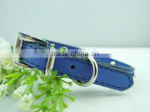 Pet collar manufacturers selling Crystal bone decoration dog collar