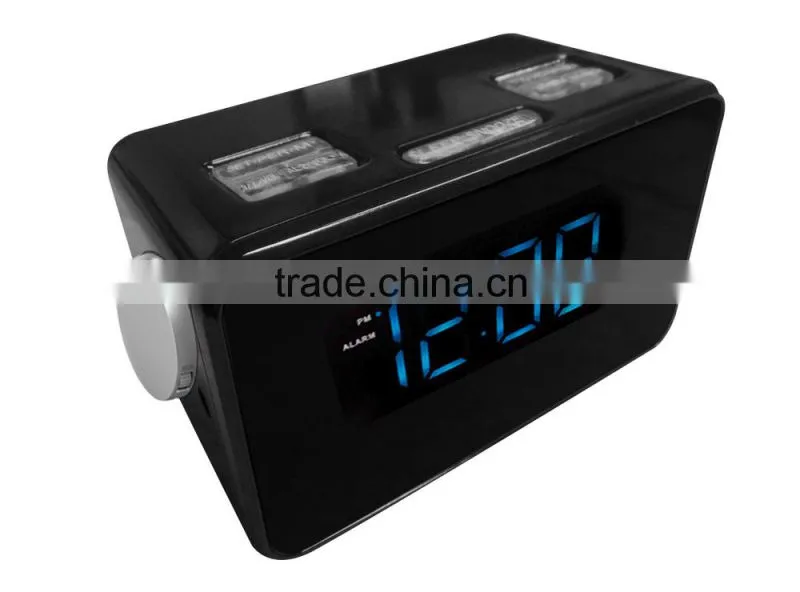 Customised New Design PLL Dual Alarm Projector Clock Radio