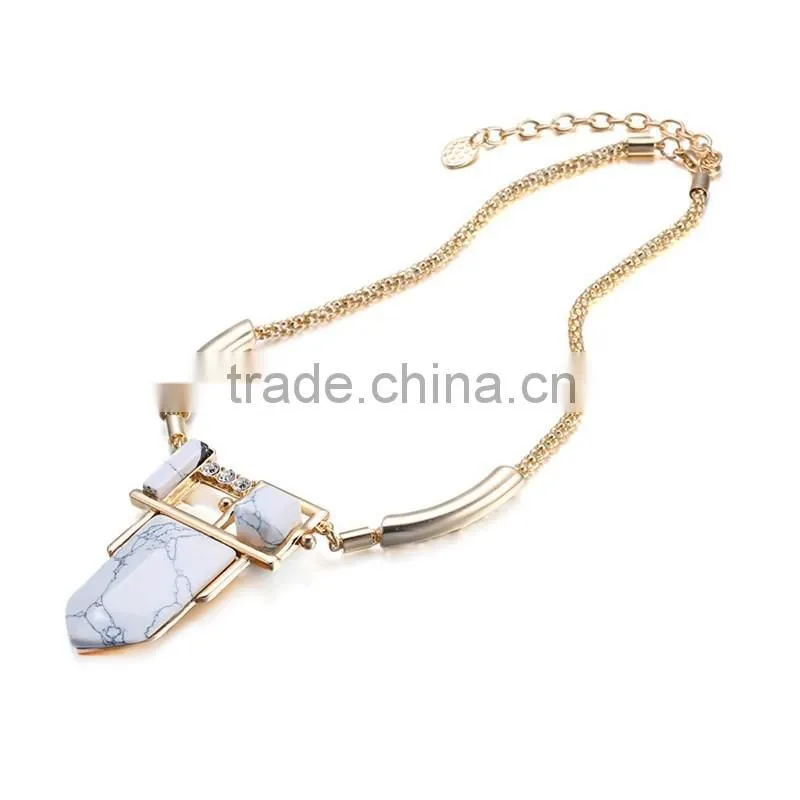 Fashionable 14k Gold Jewelry Wholesale Trendy Natural Turquoise Jewelry