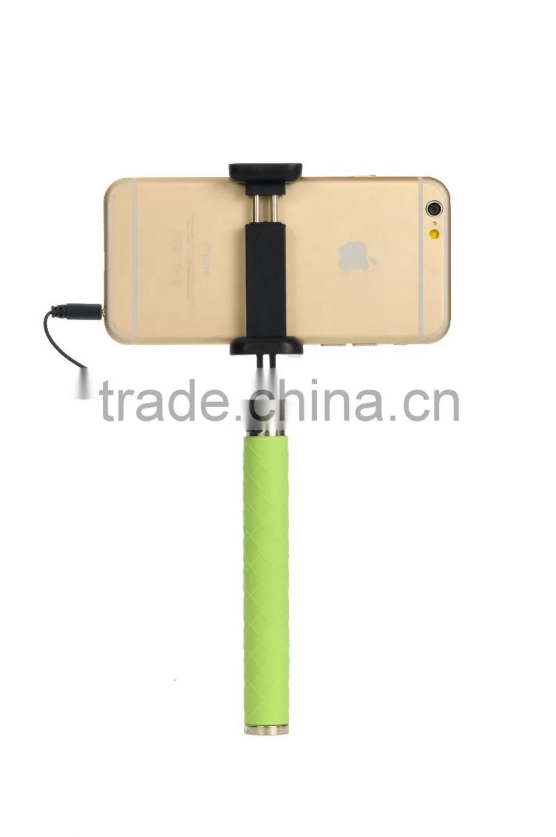 wired selfie stick