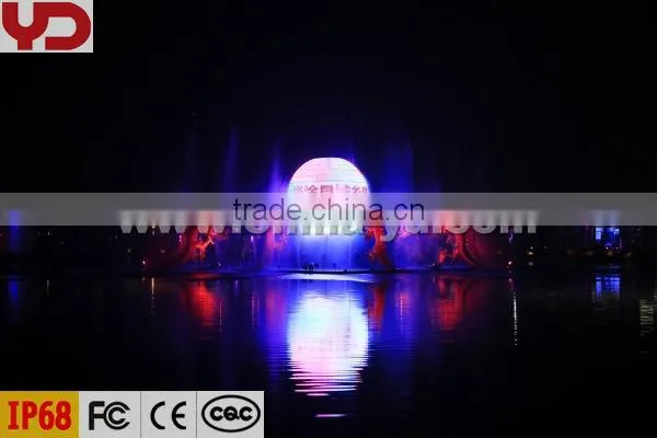IP 68 V-0 RGB led waterfall light