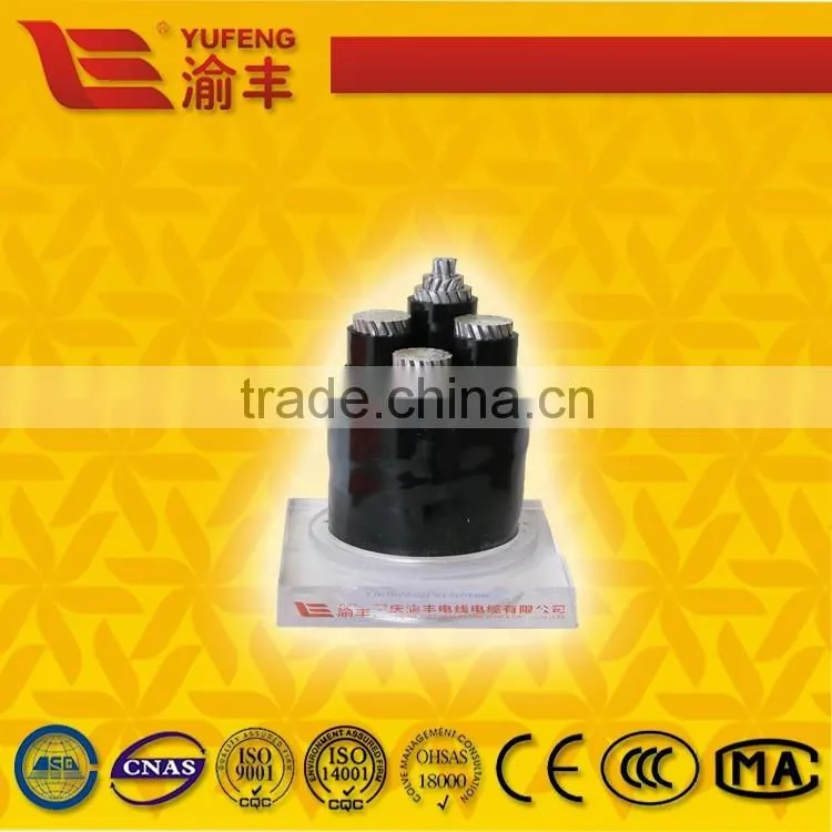 0.6/1kv 2 core, 3core, 5 core YJV power cable.