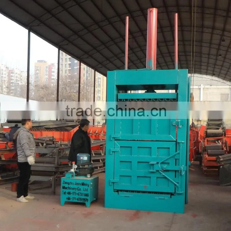 China Hydraulic Baler Machine, Waste Cotton Baling Press Machine