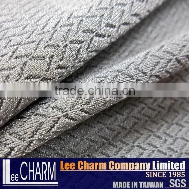 Mercerized Surface Polyester Spandex Fabric