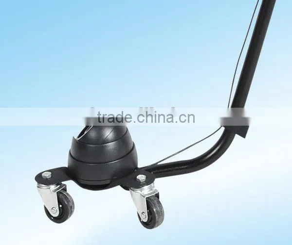 MCD-V3D Police use DVR function under car inspection Camera,portable under vehicle inspection camera with three wheels