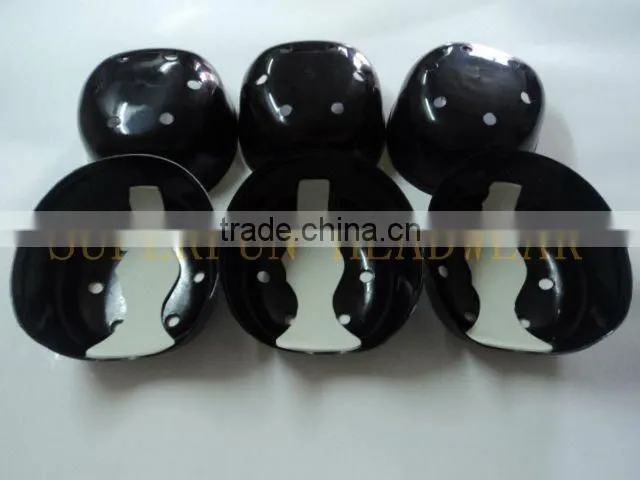 100% cotton fabric bump baseball caps