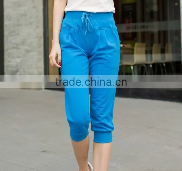 Custom Girls 3/4 Cotton Sweatpants