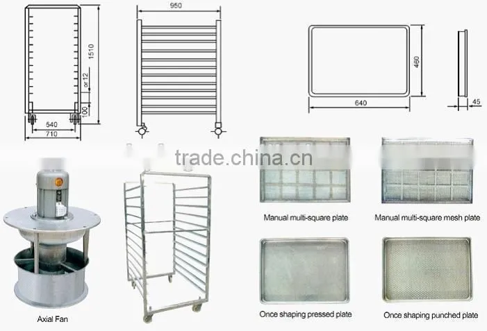 CT-C series Hot air Circulating Drying Oven for packing bottle