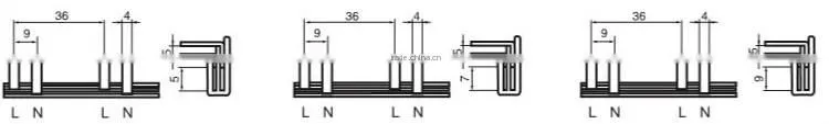 WL-602 DPN Series earth tubular aluminium bus bar