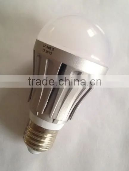 A60 SMD bulb 7W bulb Alu housing with PC cover high brightness