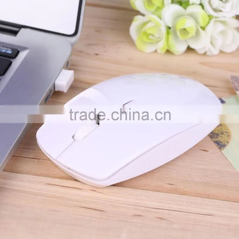 2.4G Wifi mouse USB wireless and mice 10M working distance ,super slim mouse rato For PC Laptop mause