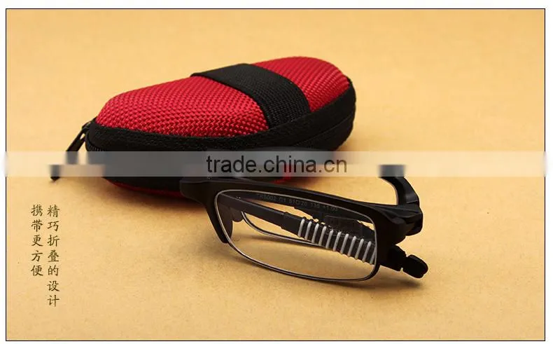 ZEST Unisex Folding Reading Glasses With Case