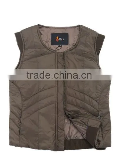Casual light Weight Puffer Down Heated Vest