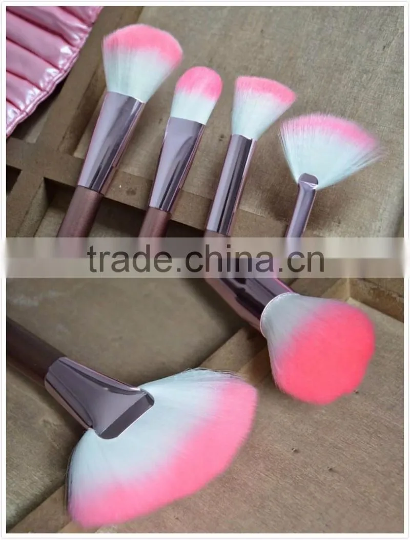 Professional 22pcs Superior Soft Cosmetic Makeup Brush Set + Pouch Bag Case Makeup Sets