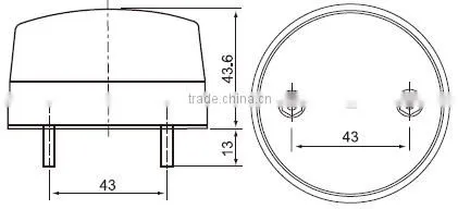 CNTD Import China Goods High Reliability LED Traffic Warning Light With Long LIfe Cycle