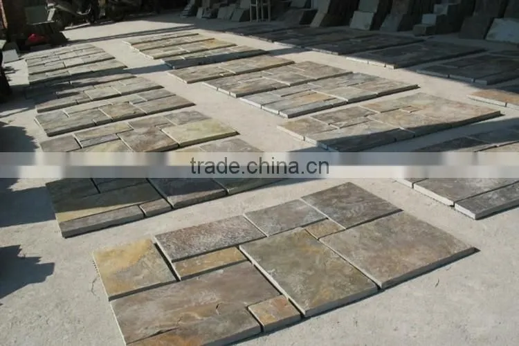 Chinese cheap natural customized various Color slate plate