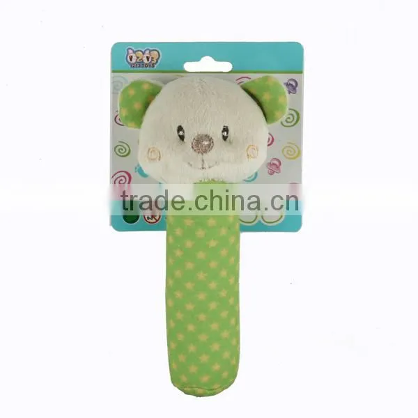 1 year old baby gift cute plush baby toys with EN71