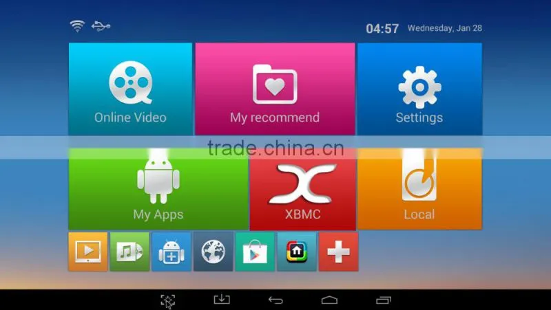Amlogic S805 Quad Core T2 Set Top Box TOPLEO Fu11 1080P support TV Box