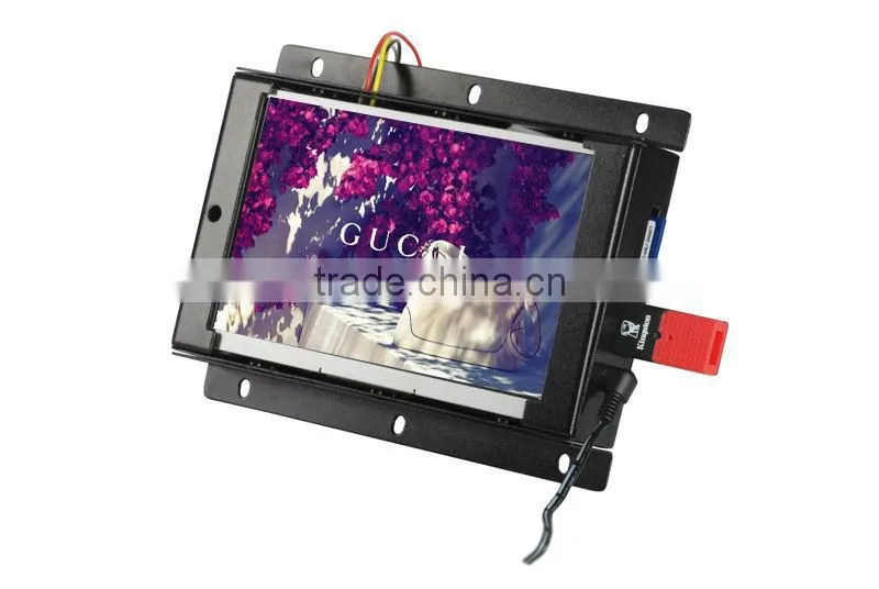 7inch open frame advertising lcd digital display screen