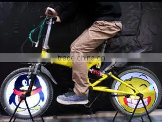 Cheap Price 128LED Programmable DIY Picture Bike Wheel Light