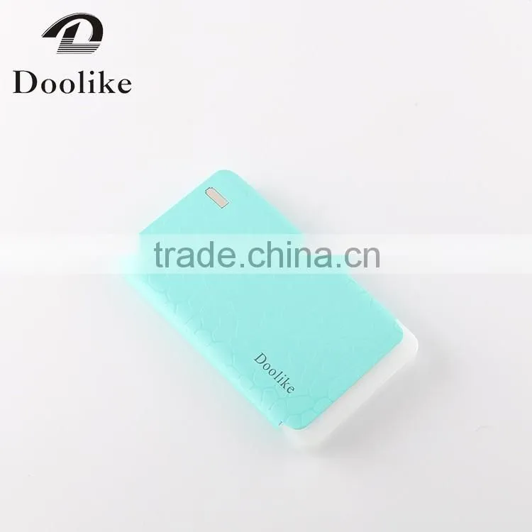 2016 newest 6000mah led torch light outdoor pocket power bank