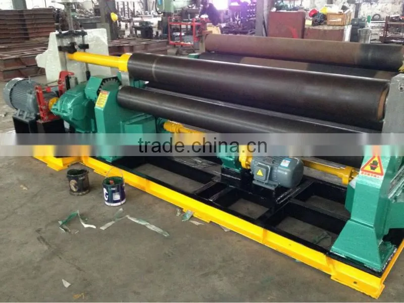 W11 three roller coiling machine/metal plate roll machine tool