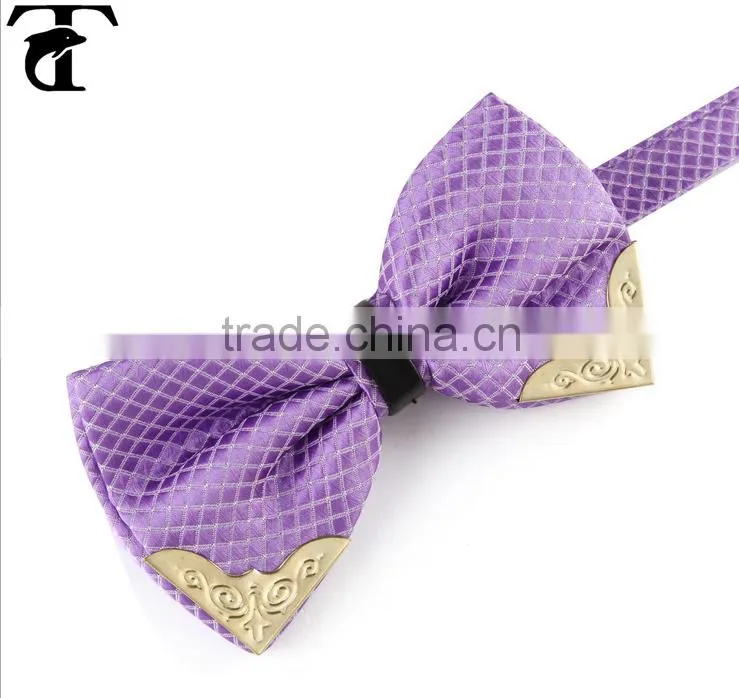 Stylish unisex blank silk ties bow ties party supplies