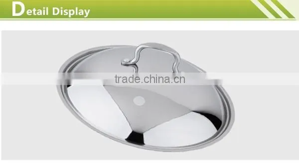 Excellent houseware wok non-stick Tri-ply stainless steel wok