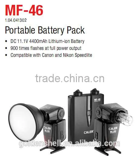 JINBEI CALER Hot Shoe Mount Flash MF-200 Speedlite for Canon LCD display