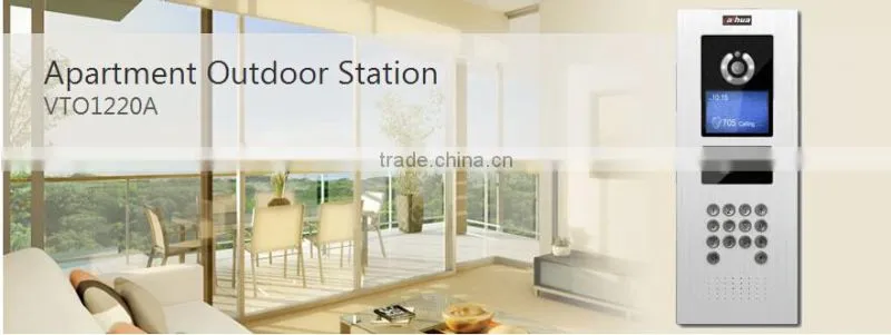 IP doorphone video intercom for IP PA system and IP intercom system